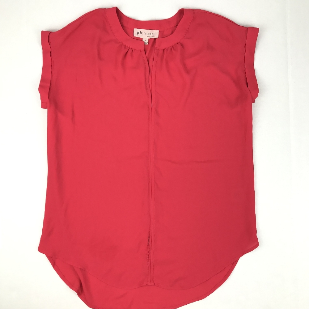 Philosophy Republic Clothing Hot Pink Blou…